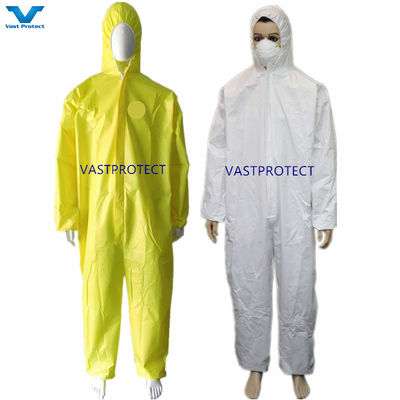 전문 PPE 안전 Tyvvk 화학 일회용 복장