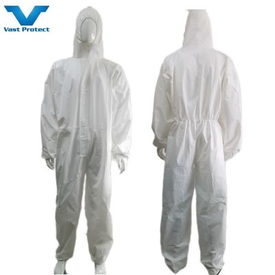 CE 타입5 6 보호복 산업용 편안한 내구성 있는 코버콜 175 X 140cm OEM