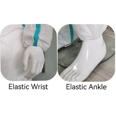 주류 OEM CE 타입5 6 CE 인증 성인용 격리 보호복