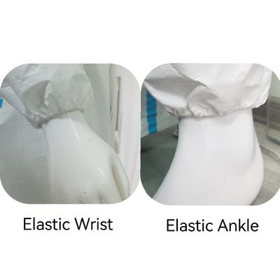 맞춤형 S-5XL CE 타입 4 5 6 50GSM-70GSM 마이크로포러스 산업용 일회용복