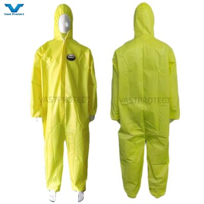 노란색 화학물질 방지 ISO 가두 한꺼번에 사용할 수 있는 커버럴 OEM 산업 맞춤화