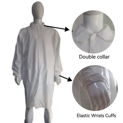 맞춤형 직무복 보호 PPE 유니폼 방문자 코트 실험실 코트 VASTPROTECT-501