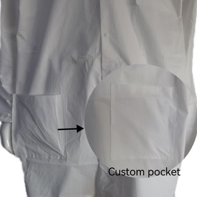 맞춤형 직무복 보호 PPE 유니폼 방문자 코트 실험실 코트 VASTPROTECT-501