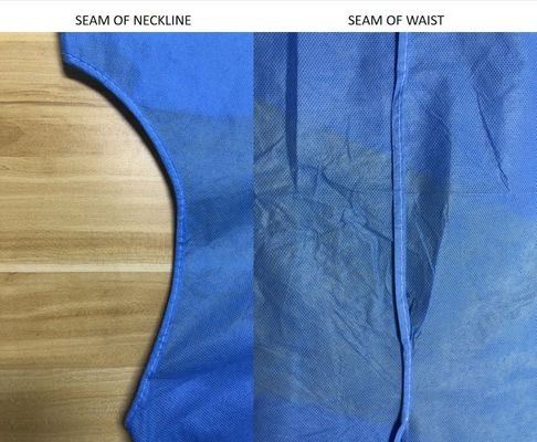 VASTPROTECT-501 파란색 수식 SMS 비조직 격리 드레스