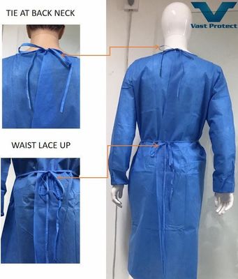 가벼운 수식물 VASTPROTECT 일회용 수술 장갑 튼튼한 튼튼성 EN13795-2-2019 착용 용이성