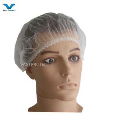 살균 된 직물 없는 PP 일회용 모자 스트립 모자 모브 모자 부판 모자