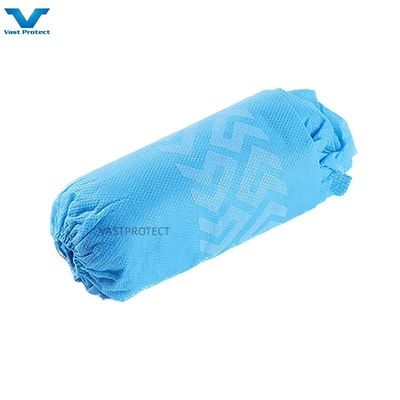 일회용 PP 신발 커버 10g 블루 안티 슬리프 OEM 17 X 41cm
