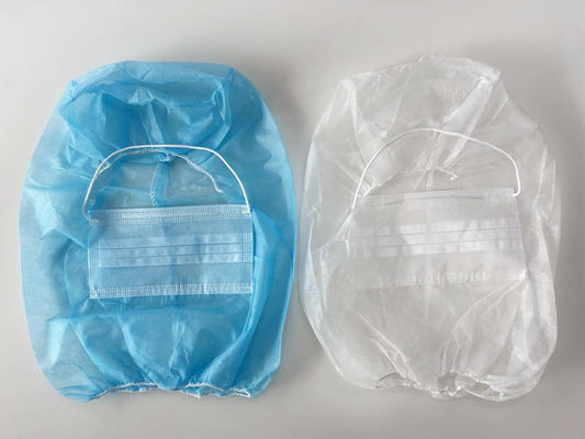 40*38cm 일회용 직무 없는 PP 닌자 우주비행사 발라클라바 덮개 헤드 후드 2 플라이 마스크