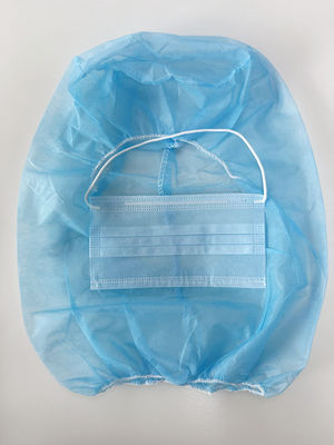 40*38cm 일회용 직무 없는 PP 닌자 우주비행사 발라클라바 덮개 헤드 후드 2 플라이 마스크