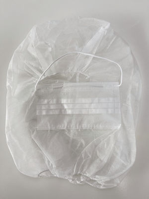 40*38cm 일회용 직무 없는 PP 닌자 우주비행사 발라클라바 덮개 헤드 후드 2 플라이 마스크