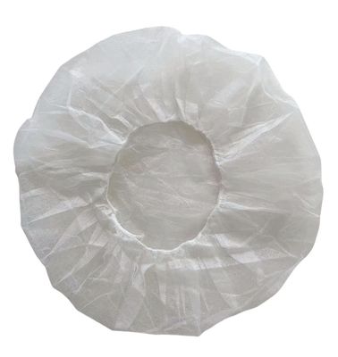 직물 없는 PP 일회용 둥근 부판 모자 10GSM 18" 19" 21" 24" 인치 흰색 파란색 녹색 분홍색 빨간색 보라색 오렌지 100개 당 가방 1000개 당 카튼
