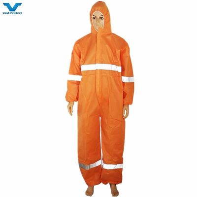 VPT601 화이트 오렌지 SMS 미세포로스 Sf Mf 반사 줄무늬가 있는 일회복