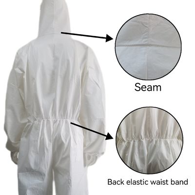 CE형5/6 EN1149 방수용 방수용 Mircoporous Coveralls