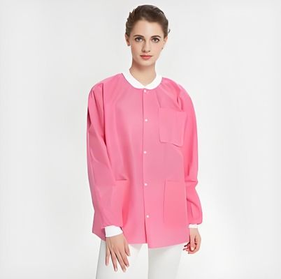 산업 실험실 직무가 아닌 코트 CE 승인 및 흰색/푸른색/녹색/ 보라색 S-2XL 크기