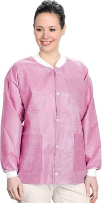 일회용 실험실 재킷 코트 32 인치 긴 허프 길이 작업 드레스 옷 S-2XL 무료 샘플
