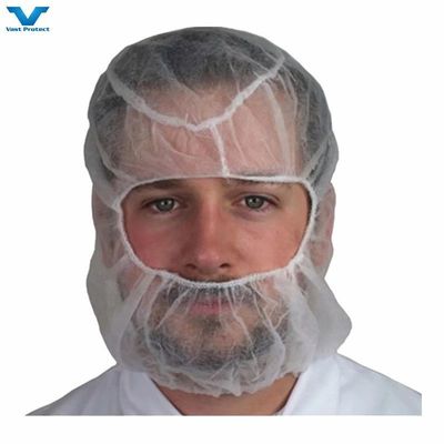 ISO 인증을 받은 비장형 PP 일회용 발라클라바 머리 모자
