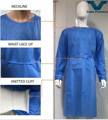 VASTPROTECT-501 과감 알레르기성 격리 드레스