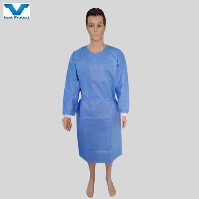 M/L/XL 방수 비균성 격리복 AAMI 레벨 1/2/3 SMS 비조직 보호복