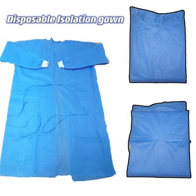 M/L/XL 방수 비균성 격리복 AAMI 레벨 1/2/3 SMS 비조직 보호복