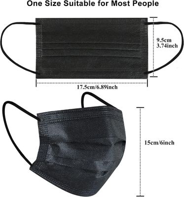 맞춤형 컬러 일회용 마스크 3 플라이 의료용품