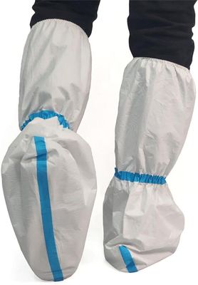 V208 PPE 산업용 안전 신발 보호용 장발 높은 일회용 신발 덮개