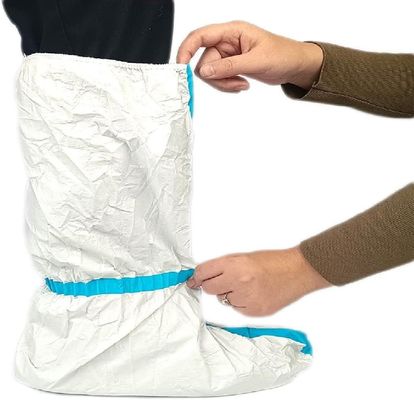 V208 PPE 산업용 안전 신발 보호용 장발 높은 일회용 신발 덮개