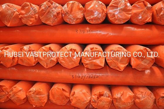 VASTPROTECT 12FT*100FT 오렌지 PE 텐플린 롤 가구 를 손쉽게 보호 하십시오
