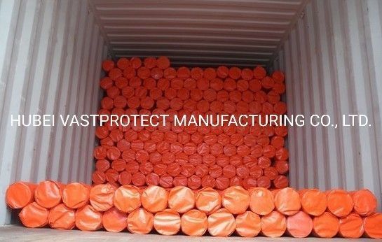VASTPROTECT 12FT*100FT 오렌지 PE 텐플린 롤 가구 를 손쉽게 보호 하십시오