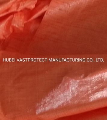 VASTPROTECT PVC 코팅 스타일 이중 오렌지 리프 پروف 폴리 롤 12 프라임